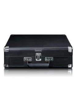 Lenco TT-115BK Retro Turntable With Bluetooth, USB Play/encode, Aux - Black -Digital Station VOREL SQ4 0000000004 BLACK SLd