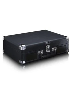 Lenco TT-115BK Retro Turntable With Bluetooth, USB Play/encode, Aux - Black -Digital Station VOREL SQ7 0000000004 BLACK SLd3