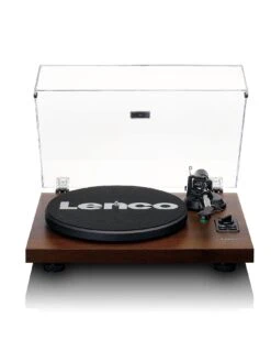Lenco LS-600WA Turntable With 2x 30W Speakers, Bluetooth, AT-VM95E Cartridge -Digital Station VORFK SQ3 0000000004 BLACK SLa