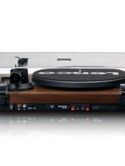 Lenco LS-600WA Turntable With 2x 30W Speakers, Bluetooth, AT-VM95E Cartridge -Digital Station VORFK SQ5 0000000004 BLACK SLd1