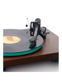 Lenco LBT-225WA Turntable With Bluetooth, Glass Platter, ATVM95 Cartridge -Digital Station VORFO SQ3 0000000004 BLACK SLa