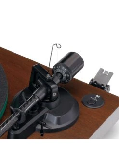 Lenco LBT-225WA Turntable With Bluetooth, Glass Platter, ATVM95 Cartridge -Digital Station VORFO SQ5 0000000004 BLACK SLd1