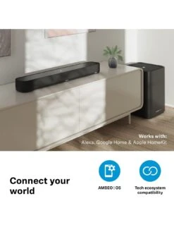 Sennheiser Ambeo Mini Soundbar -Digital Station VOURL SQ6 0000000004 BLACK SLd2
