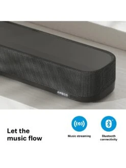 Sennheiser Ambeo Mini Soundbar -Digital Station VOURL SQ7 0000000004 BLACK SLd3