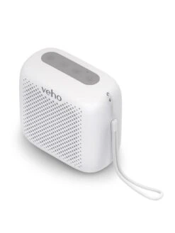 Veho MZ4 Bluetooth Wireless Speaker With Built-in Mic And TWS - White -Digital Station VOWTO SQ6 0000000013 WHITE SLd2