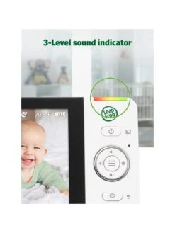 LeapFrog LF2936FHD 5.5 Inch Touch Screen Smart Baby Monitor -Digital Station VP3UO SQ7 0000000013 WHITE DGy