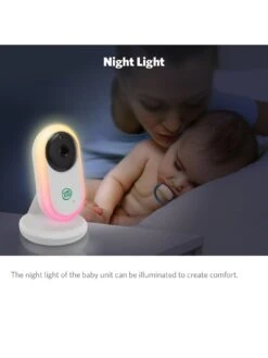 LeapFrog LF2413 2.8 Inch Video Baby Monitor 10 LeapFrog LF2413 2.8 Inch Video Baby Monitor -Digital Station VP3UQ SQ4 0000000013 WHITE SLd