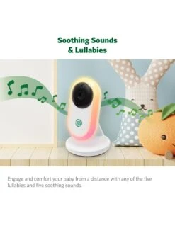 LeapFrog LF2413 2.8 Inch Video Baby Monitor 11 LeapFrog LF2413 2.8 Inch Video Baby Monitor -Digital Station VP3UQ SQ5 0000000013 WHITE SLd1