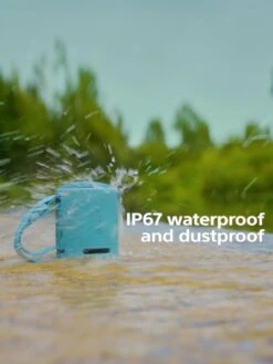 Sony SRS-XB100 - Wireless Bluetooth Portable Speaker, Durable IP67 Waterproof & Dustproof, 16 Hour Battery, Eco, Outdoor And Travel In Black -Digital Station VP7BK SQ4 0000000004 BLACK SLd