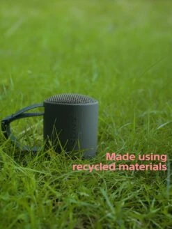 Sony SRS-XB100 - Wireless Bluetooth Portable Speaker, Durable IP67 Waterproof & Dustproof, 16 Hour Battery, Eco, Outdoor And Travel In Black -Digital Station VP7BK SQ7 0000000004 BLACK SLd3