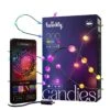 Twinkly Candies 200L 8MM Pearl Shape RGB Lens Light String, 6cm Lamp Spacing, BT+WiFi, IP20 - USB-C Powered