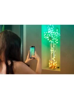 Twinkly Candies 200L 7MM Star Shape RGB Lens Light String, 6cm Lamp Spacing, BT+WiFi, IP20 - USB-C Powered -Digital Station VPRWF SQ3 0000000029 MULTI SLd1