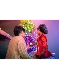 Twinkly Candies 200L 7MM Star Shape RGB Lens Light String, 6cm Lamp Spacing, BT+WiFi, IP20 - USB-C Powered -Digital Station VPRWF SQ6 0000000029 MULTI SLd4