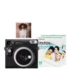 Fujifilm Instax Square SQ40 Instant Camera With 20 Shot Pack - Black