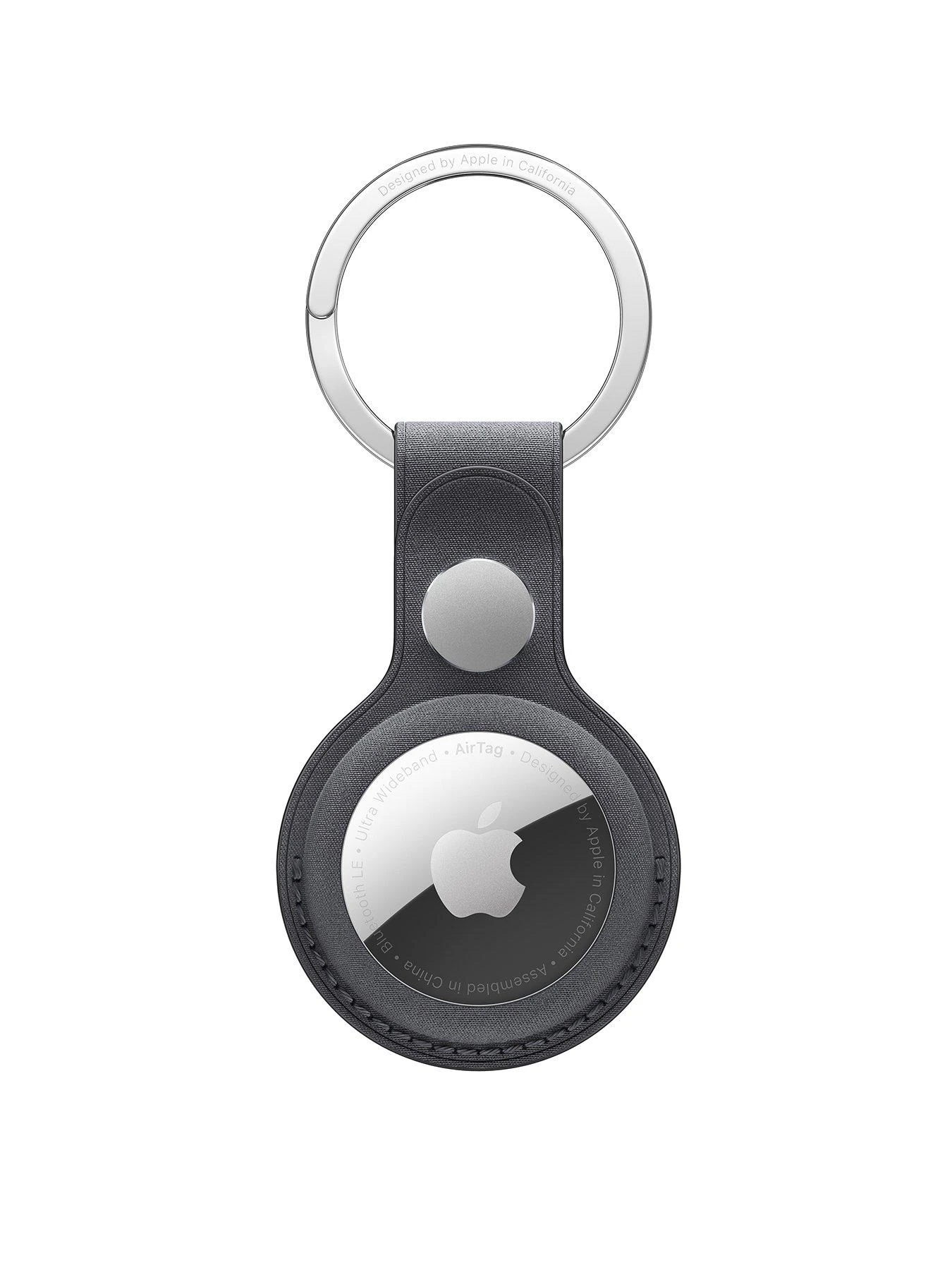 Apple AirTag FineWoven Key Ring - Black (AirTag Not Included) 1 Apple AirTag FineWoven Key Ring - Black (AirTag Not Included)