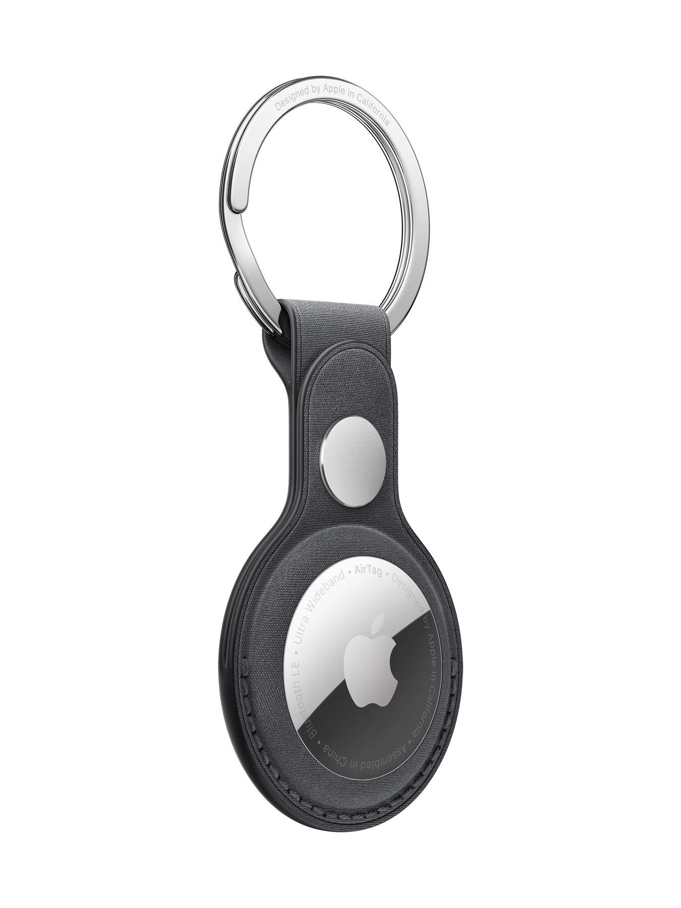 Apple AirTag FineWoven Key Ring - Black (AirTag Not Included) 2 Apple AirTag FineWoven Key Ring - Black (AirTag Not Included) - Image 2
