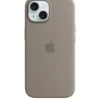 Apple IPhone 15 Silicone Case With MagSafe - Clay