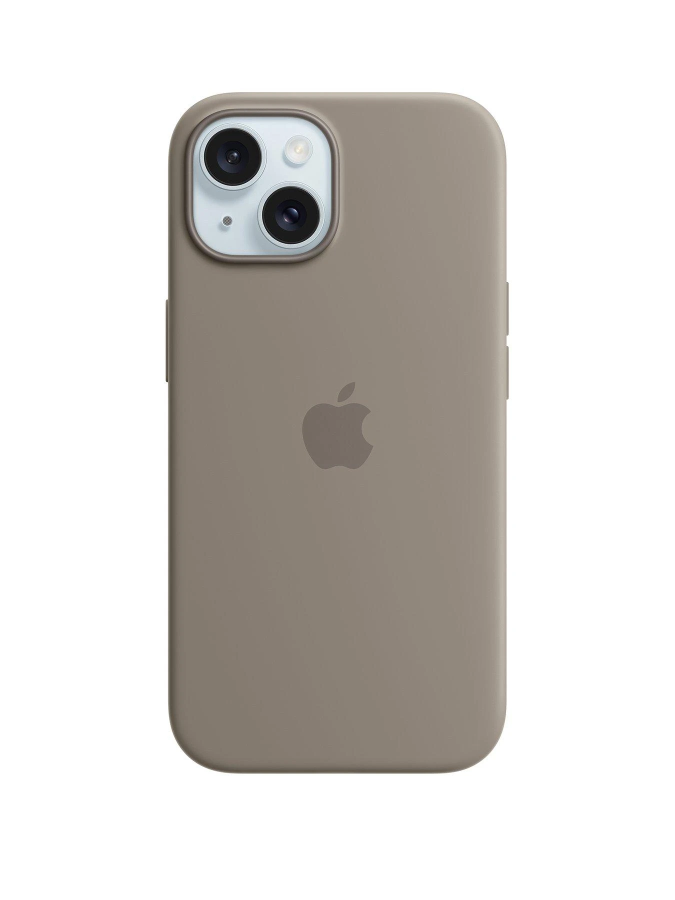 Apple IPhone 15 Silicone Case With MagSafe - Clay 1 Apple IPhone 15 Silicone Case With MagSafe - Clay