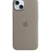 Apple IPhone 15 Plus Silicone Case With MagSafe - Clay