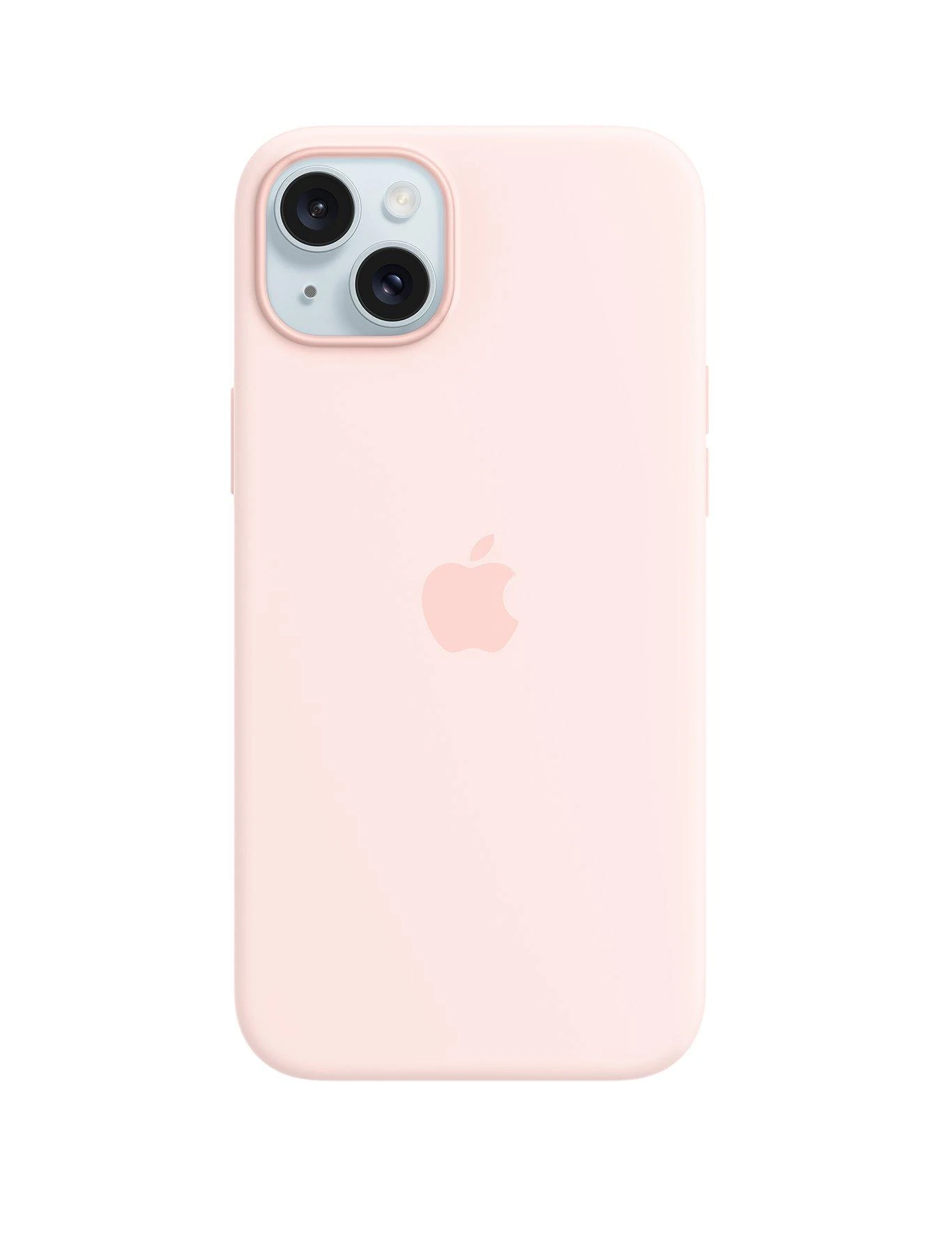 Apple IPhone 15 Plus Silicone Case With MagSafe - Light Pink 1 Apple IPhone 15 Plus Silicone Case With MagSafe - Light Pink