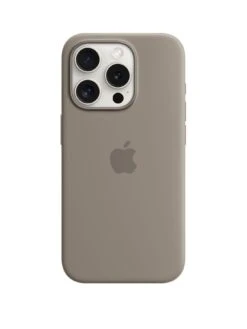 Apple IPhone 15 Pro Silicone Case With MagSafe - Clay