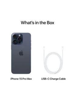 Apple IPhone 15 Pro, 1TB - Blue Titanium -Digital Station VPZ11 SQ7 0000000020 BLUE SLd3