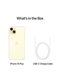 Apple IPhone 15 Plus, 128Gb - Yellow 14 Apple IPhone 15 Plus, 128Gb - Yellow -Digital Station VPZ14 SQ7 0000000076 YELLOW SLd3