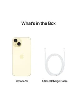 Apple IPhone 15, 128Gb - Yellow 14 Apple IPhone 15, 128Gb - Yellow -Digital Station VPZ3D SQ7 0000000076 YELLOW SLd3