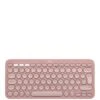 Logitech Pebble Keys 2 K380s, Multi-Device Bluetooth Wireless Keyboard, Slim And Portable - Rose