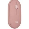 Logitech Pebble Mouse 2 M350s Slim Bluetooth Wireless Mouse, Lightweight, Quiet Clicks - Rose
