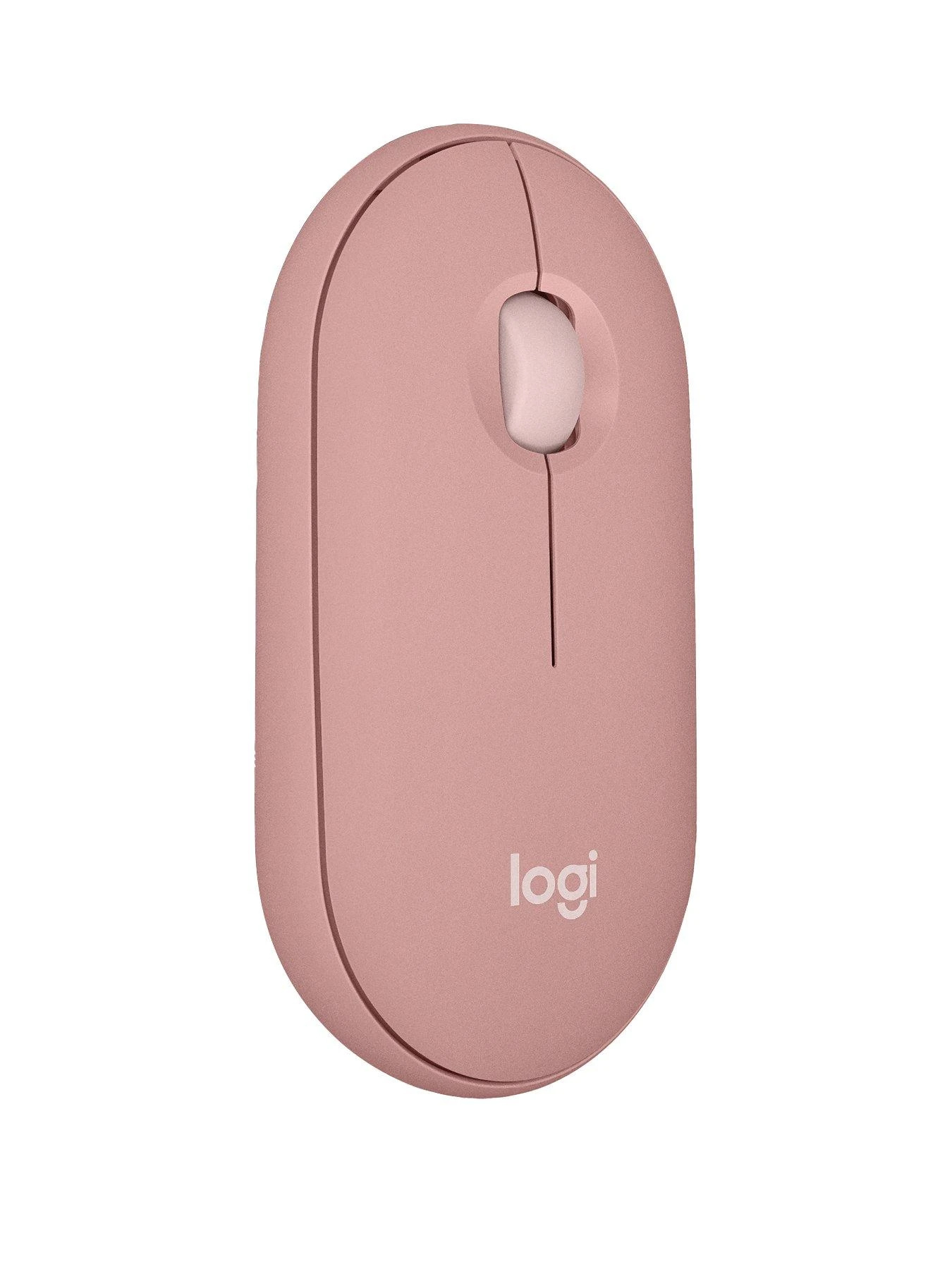 Logitech Pebble Mouse 2 M350s Slim Bluetooth Wireless Mouse, Lightweight, Quiet Clicks - Rose 1 Logitech Pebble Mouse 2 M350s Slim Bluetooth Wireless Mouse, Lightweight, Quiet Clicks - Rose