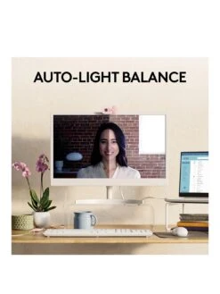 Logitech Brio 100 Webcam - Rose -Digital Station VQ3DA SQ3 0000000013 WHITE SLa