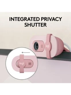 Logitech Brio 100 Webcam - Rose -Digital Station VQ3DA SQ4 0000000013 WHITE SLd
