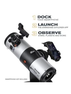 Celestron StarSense Explorer LT114 Dobsonian 9 Celestron StarSense Explorer LT114 Dobsonian -Digital Station VQGLJ SQ3 0000000035 SILVER SLd1