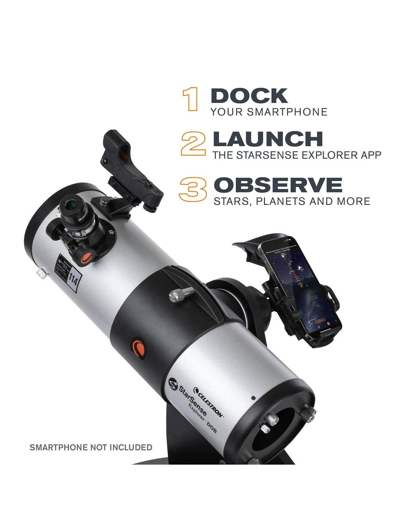 Celestron StarSense Explorer LT114 Dobsonian 3 Celestron StarSense Explorer LT114 Dobsonian - Image 3