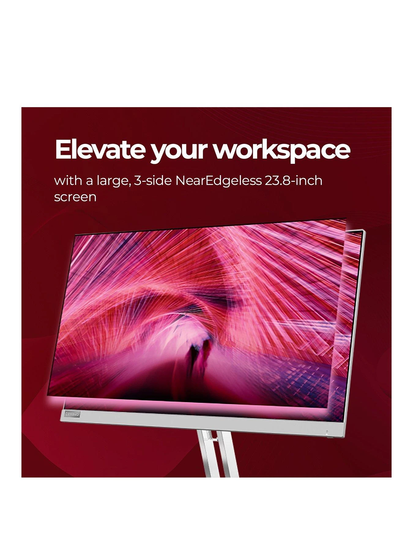 Lenovo L24e-40 Full HD 23.8-inch Monitor 3 Lenovo L24e-40 Full HD 23.8-inch Monitor - Image 3