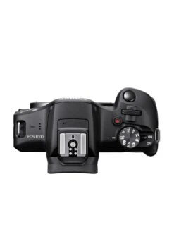Canon® Canon EOS R100 APS-C Camera Kit Inc RF-S 18-45mm Lens, 32GB SD Card, Additional LP-E17 Battery, Neck Strap & Case -Digital Station VR0J8 SQ5 0000000004 BLACK SLd1