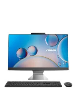 Asus Asus All-in-One Desktop, Intel Core I3, 8GB RAM 256GB SSD, 23in - Silver