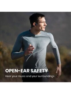 Shokz OpenRun Open-Ear Bone Conduction Wireless Headphones -Digital Station VRGA4 SQ4 0000000020 BLUE SLd