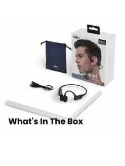 Shokz OpenRun Mini Bone Conduction Wireless Headphones -Digital Station VRGA6 SQ7 0000000004 BLACK SLd3