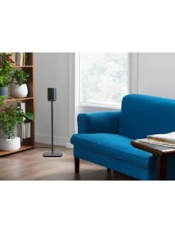 Flexson Floor Stand ERA100 - Single -Digital Station VRL1B SQ5 0000000004 BLACK SLd1