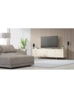 Flexson Floor Stand ERA100 - Single -Digital Station VRL1B SQ6 0000000004 BLACK SLd2