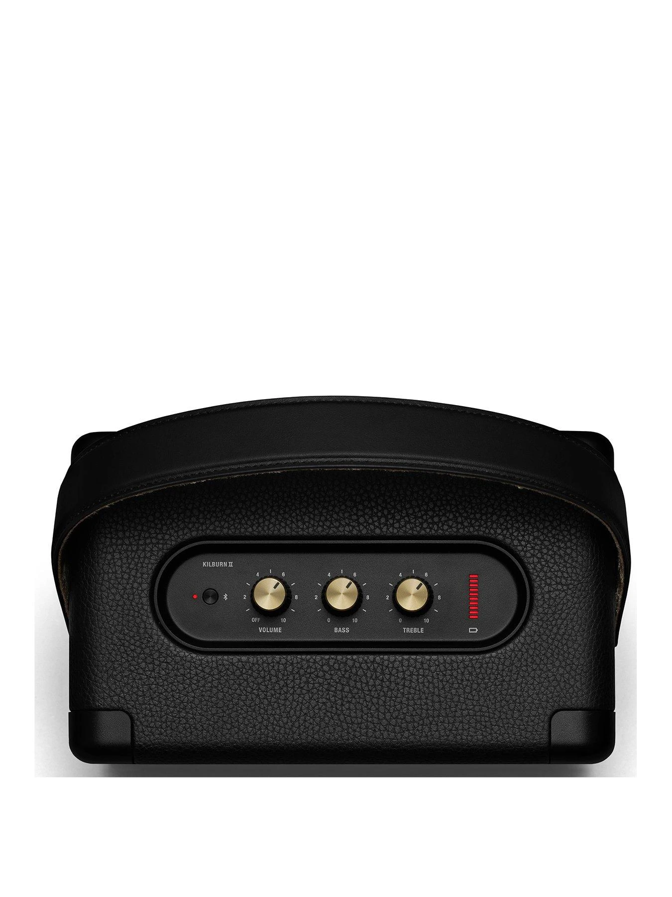Marshall Kilburn II Bluetooth Speaker - Black & Brass 2 Marshall Kilburn II Bluetooth Speaker - Black & Brass - Image 2