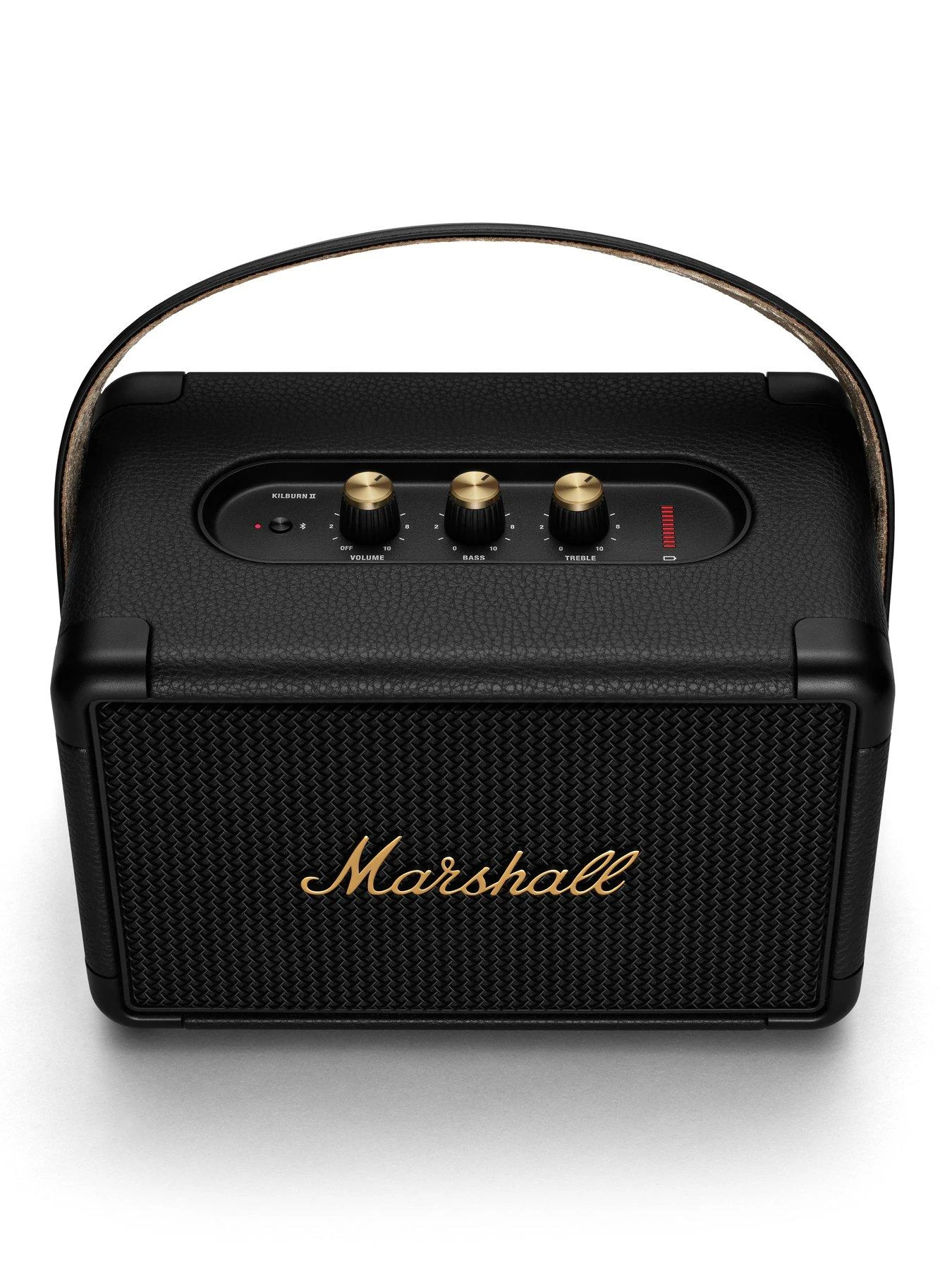Marshall Kilburn II Bluetooth Speaker - Black & Brass 4 Marshall Kilburn II Bluetooth Speaker - Black & Brass - Image 4