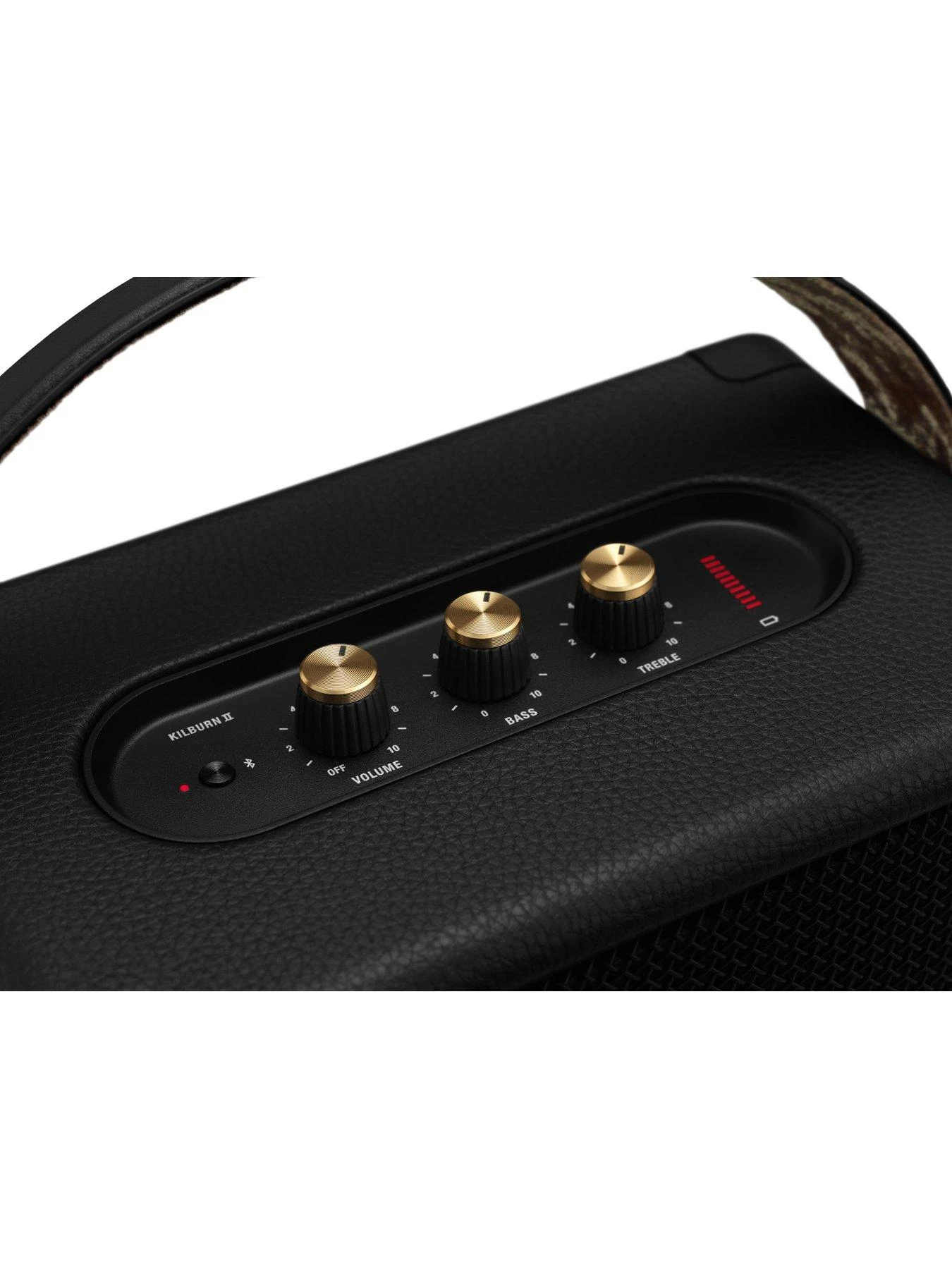 Marshall Kilburn II Bluetooth Speaker - Black & Brass 5 Marshall Kilburn II Bluetooth Speaker - Black & Brass - Image 5