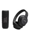 JBL Flip 6 Portable Bluetooth Speaker and Tune 720BT Headphones Bundle - Black