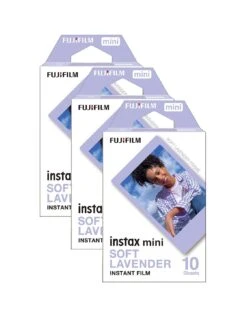 Fujifilm Instax Instax Mini Soft Lavender Photo Film - 30 Shot Pack