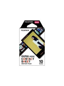 Fujifilm Instax Instax Mini 40 Instant Camera With 10 Shot Contact Sheet Deco Film And Case - Black -Digital Station VRRJO SQ5 0000000004 BLACK SLd1