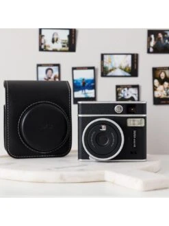 Fujifilm Instax Instax Mini 40 Instant Camera With 10 Shot Contact Sheet Deco Film And Case - Black -Digital Station VRRJO SQ6 0000000004 BLACK SLd2