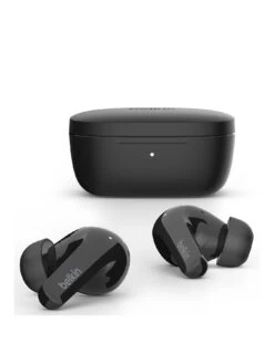 Belkin SOUNDFORMTM Flow True Wireless Earbuds, Black -Digital Station VRTE0 SQ3 0000000088 NO COLOR SLa